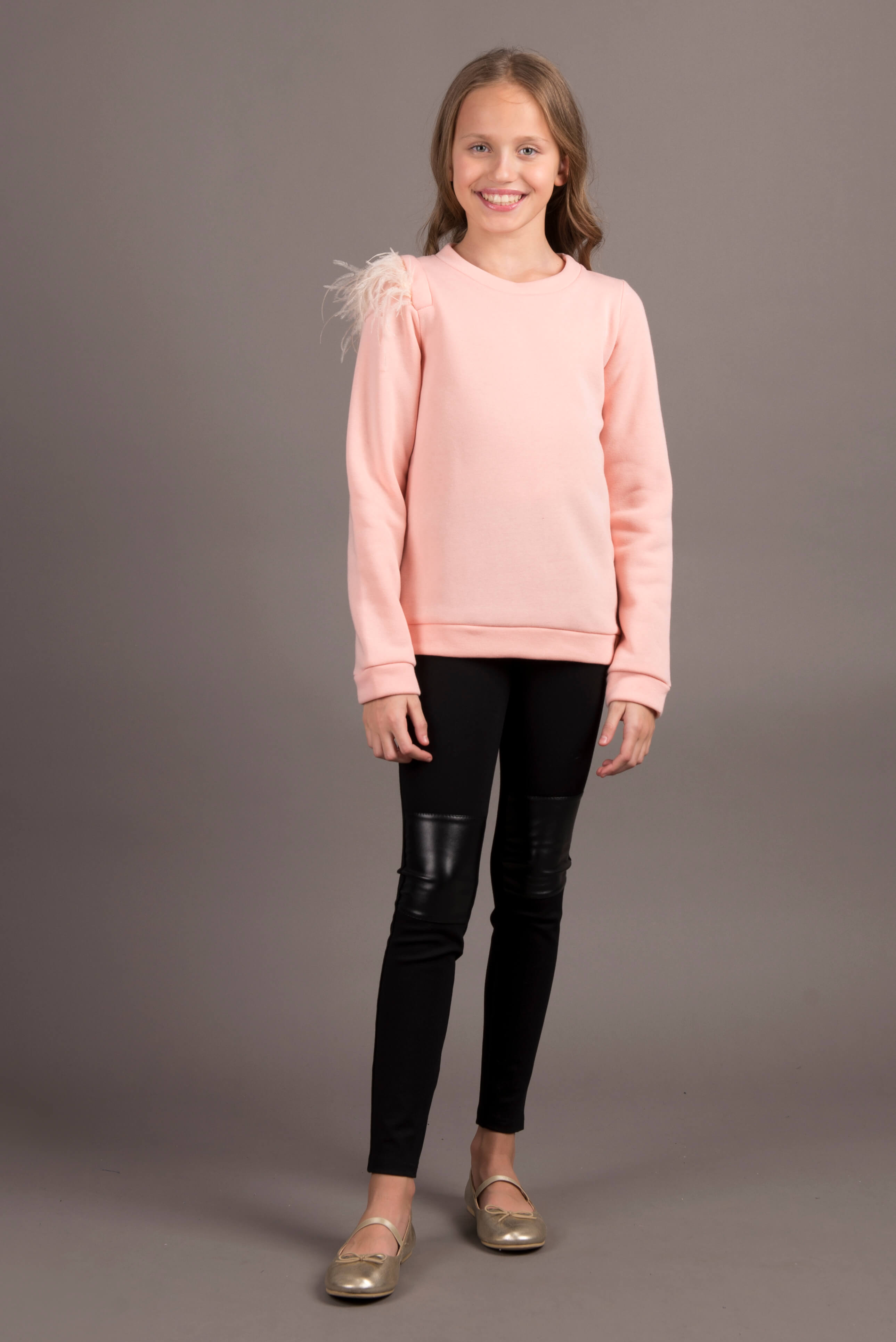 

Свитшот ANDRE TAN Kids K30077P 110-116 см Пудра