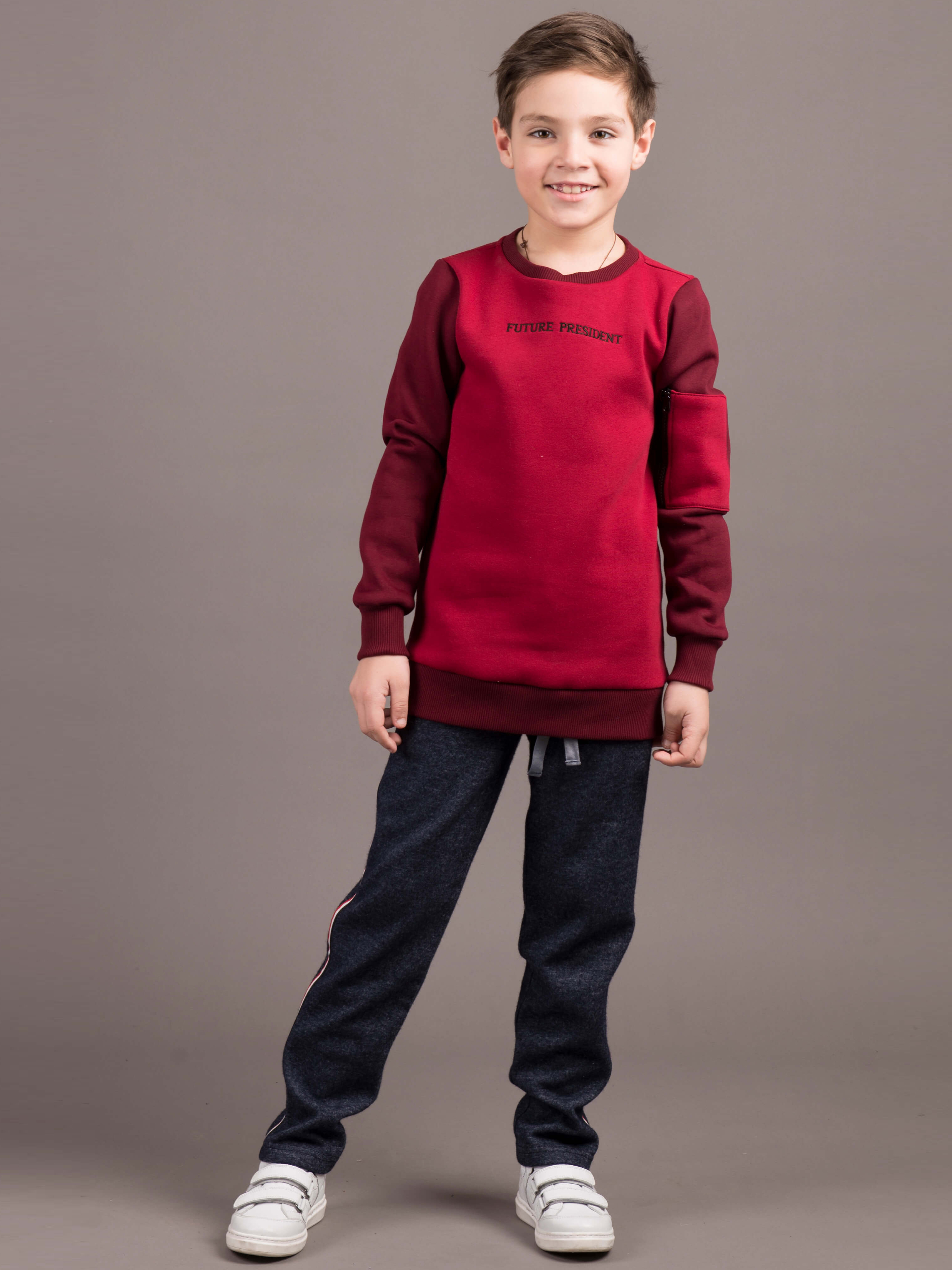 

Свитшот ANDRE TAN Kids K30086P 116 см Бордо