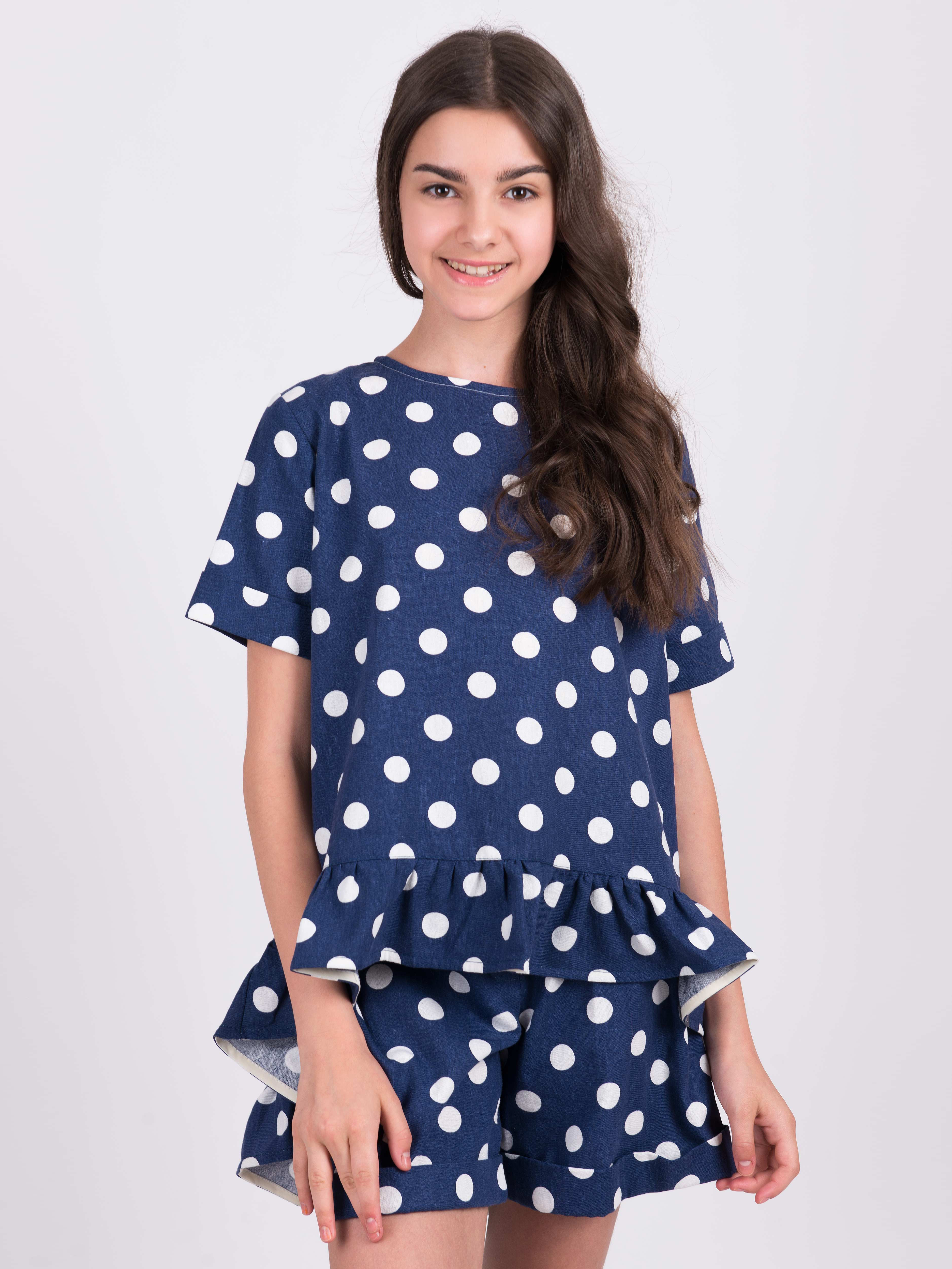 

Туника ANDRE TAN Kids K40069 128-134 см Темно-синяя