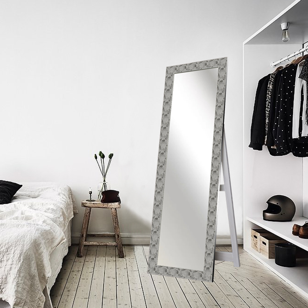 

Напольное зеркало IWARUM Pattern Silver 60x174 серебро