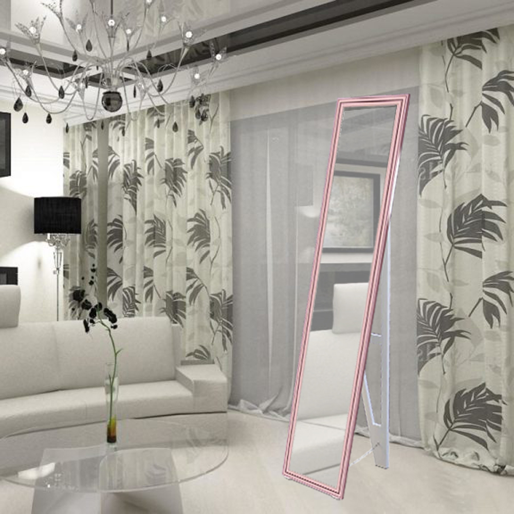 

Напольное зеркало IWARUM Glossy Small Pink 45x167 розовое