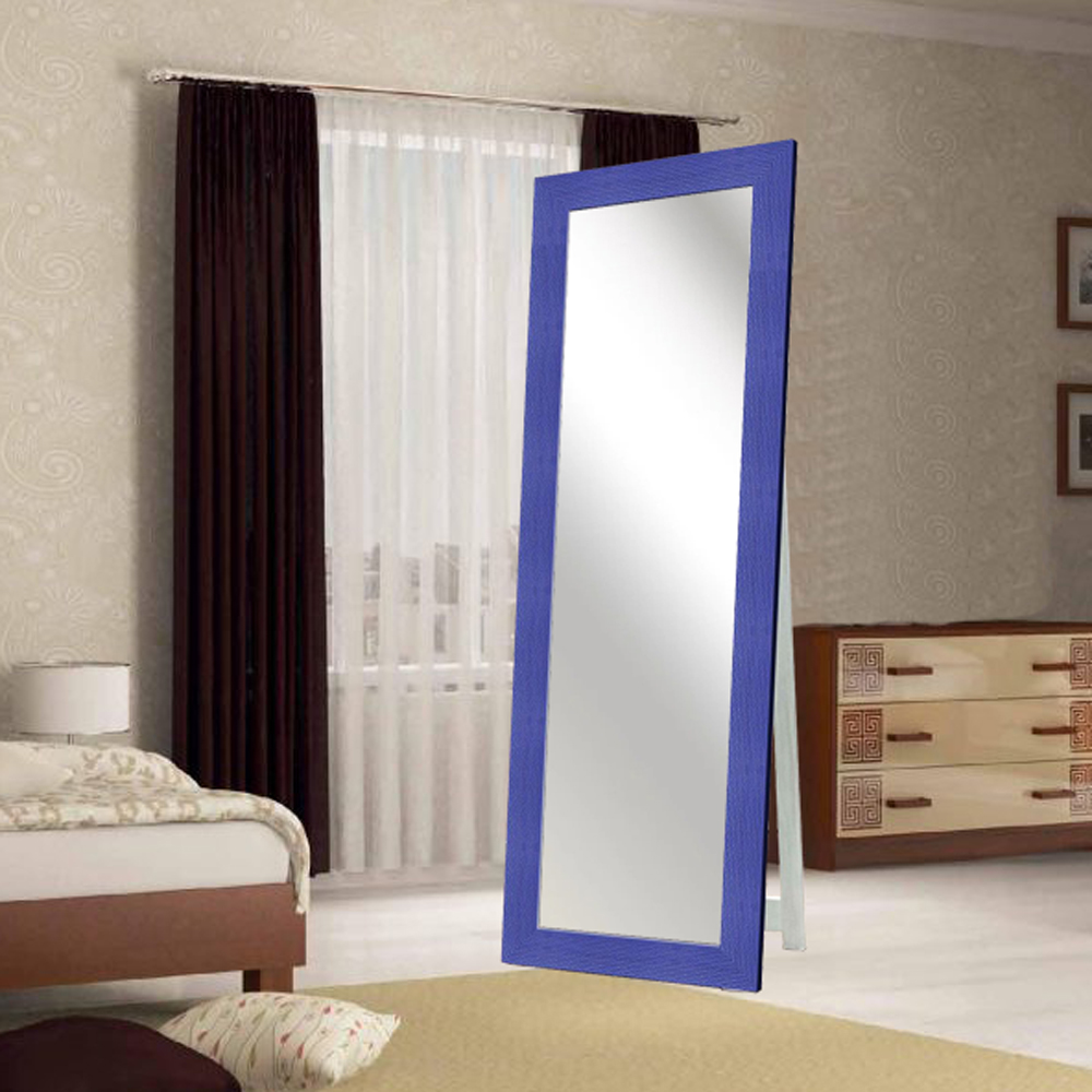 

Напольное зеркало IWARUM Cube Blue 60x174 синее