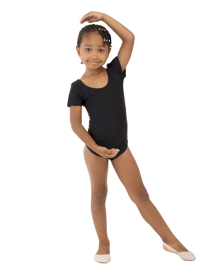 

Купальник для гимнастики и танцев Little Dancer DR-1054-BK черный размер 34 (рост 134-140 см)