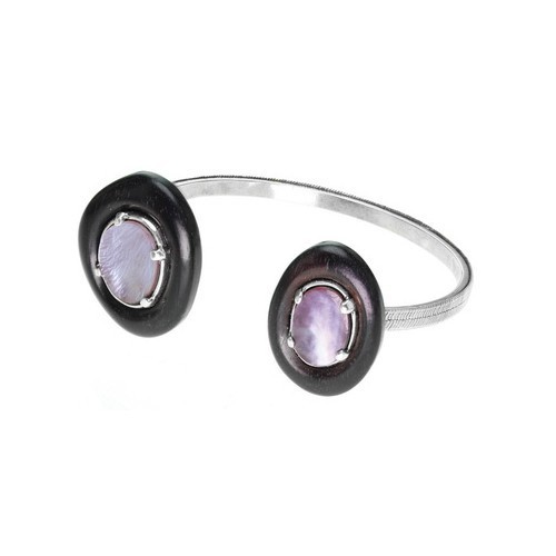 

Браслет Nature Bijoux из аметиста эбенового дерева и ракушки PURPLE NIGHT (13-29522)