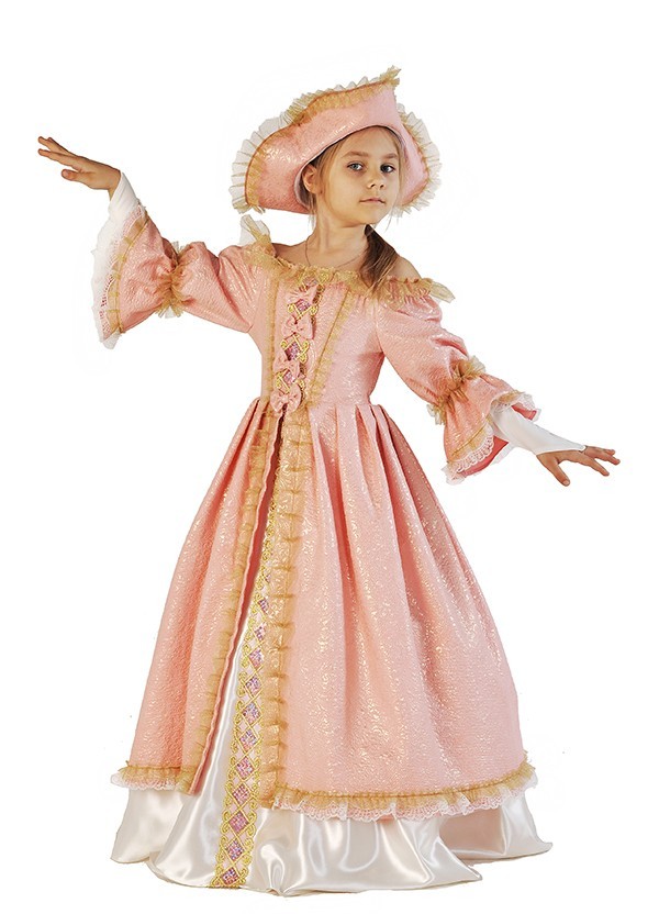 

Карнавальный костюм Балаган Маркизы для девочки 134-140