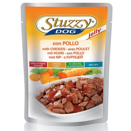 Влажный корм Stuzzy Dog Chicken Jelly с курицей в желе для собак пауч 100 г (8005852142511) от