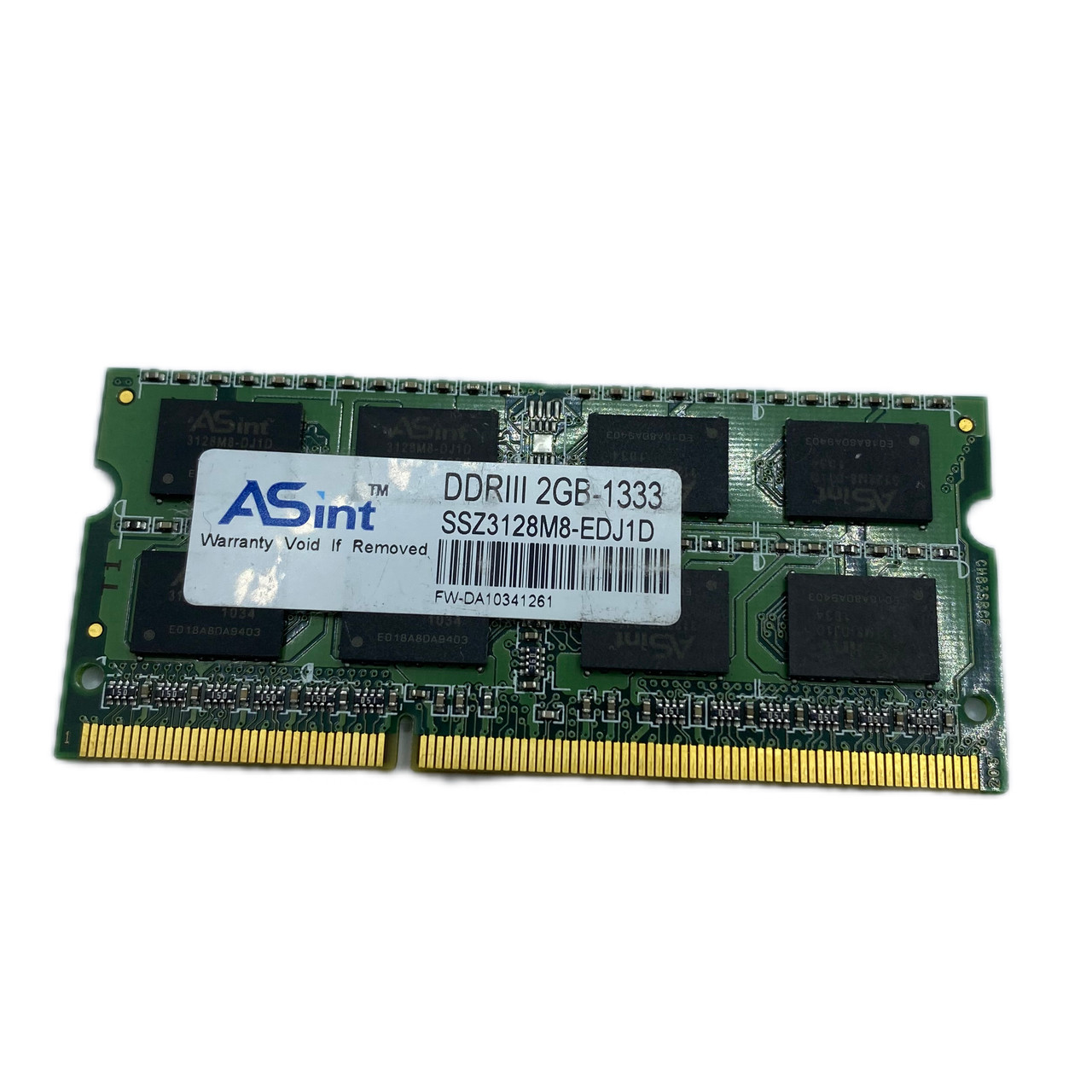Оперативна пам'ять для ноутбука ASint SODIMM 2Gb DDR3 1333MHz PC3-10600 ...