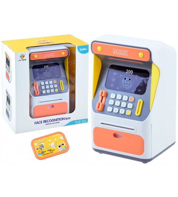 Электронная копилка-сейф JY Toys банкомат музыка, свет, 7012A – низкие ...