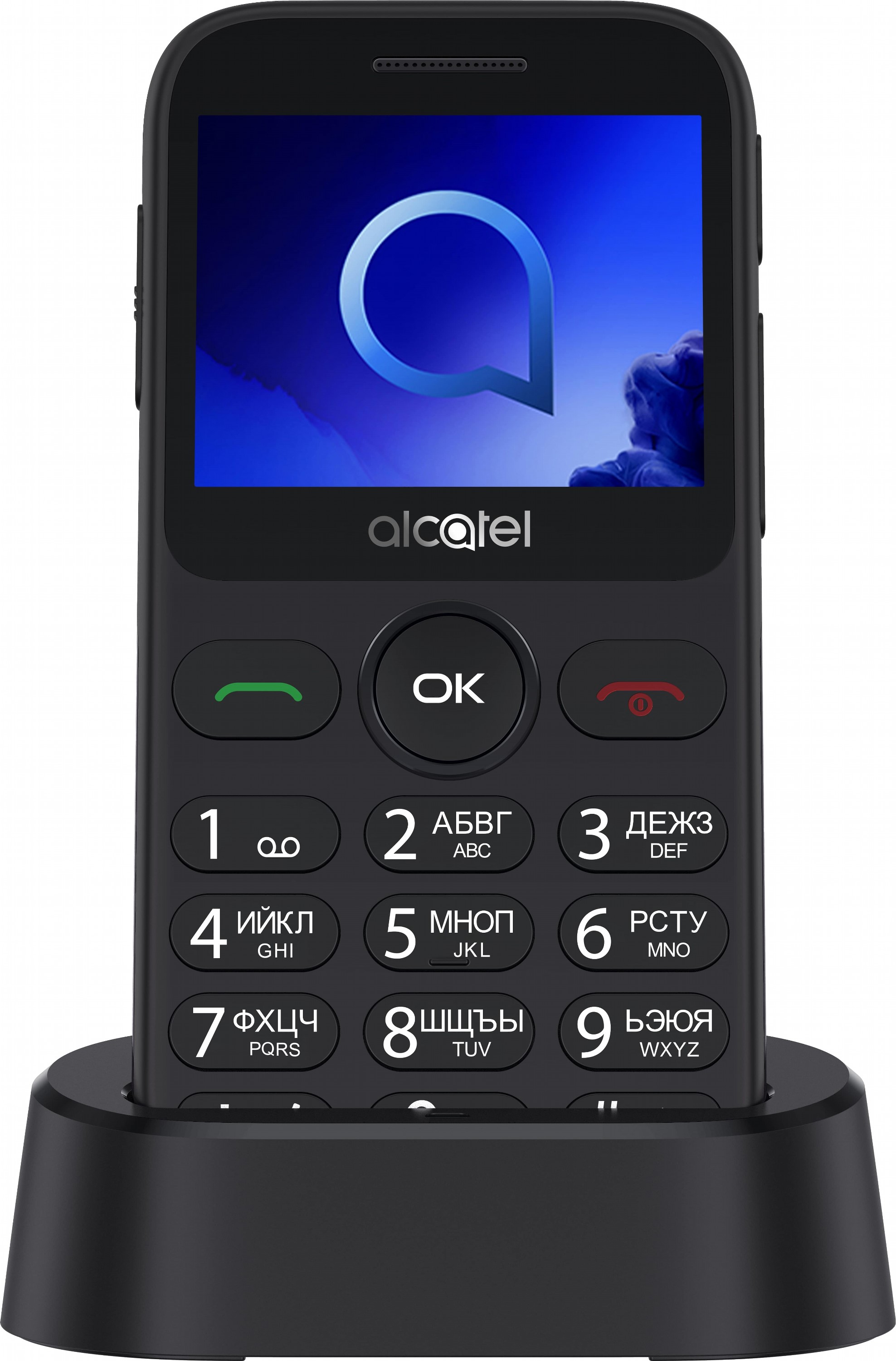 

Мобильный телефон Alcatel 2019 Single SIM Metallic Gray (2019G-3AALUA1)