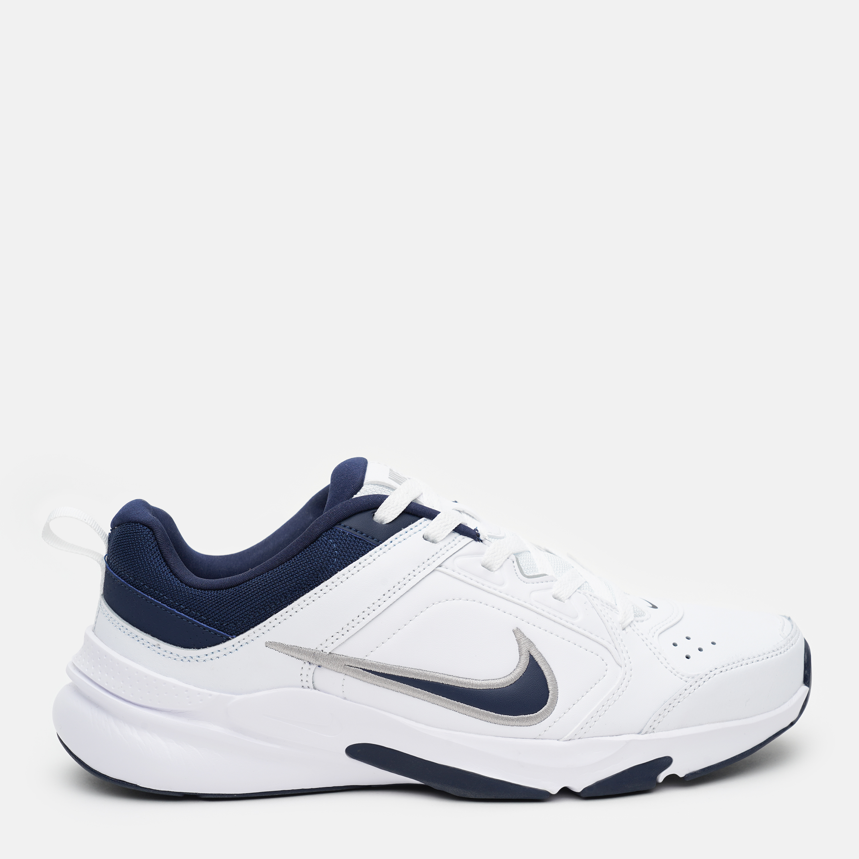 Акція на Чоловічі кросівки Nike Defyallday DJ1196-100 45 (11) 29 см Білий/Синій від Rozetka