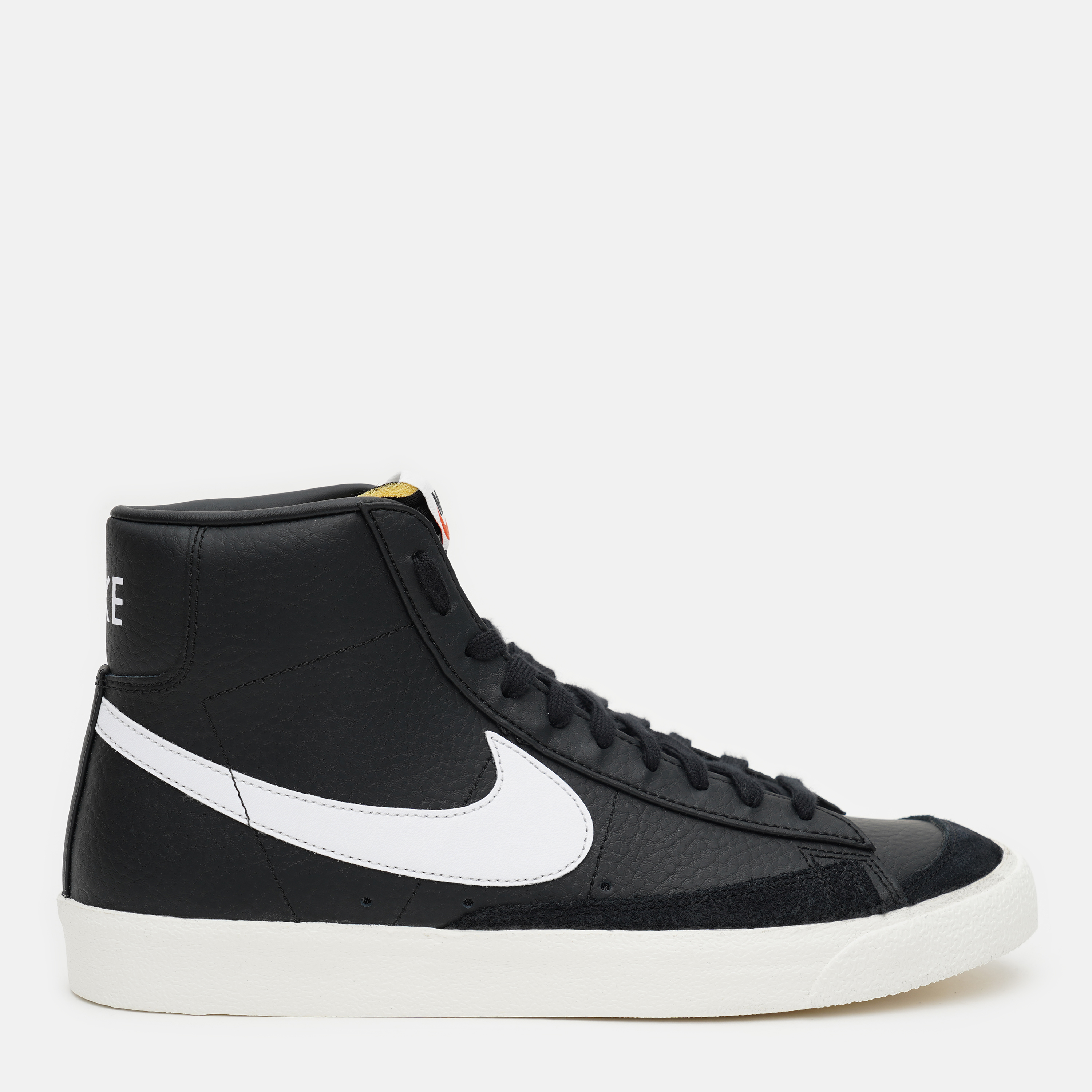 Акція на Чоловічі кеди високі Nike Blazer Mid 77 Vntg BQ6806-002 45 (11) 29 см Чорні від Rozetka