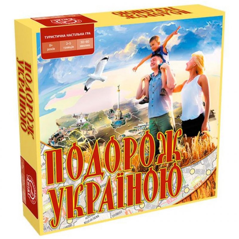 

Настольная игра Arial Путешествие по Украине (10183)