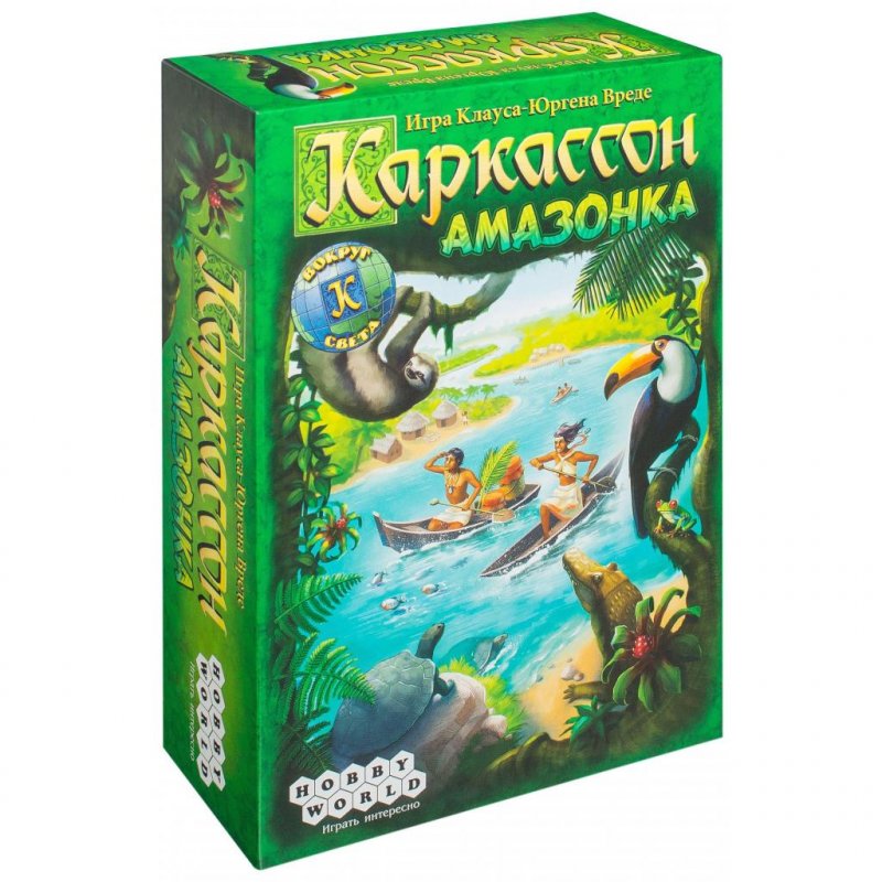 

Настольная игра Hobby World Каркассон. Амазонка (1730)