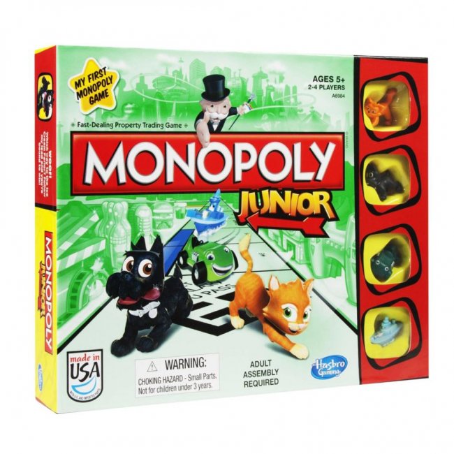 

Настольная игра Hasbro Моя первая монополия (рус.язык) (A6984121)