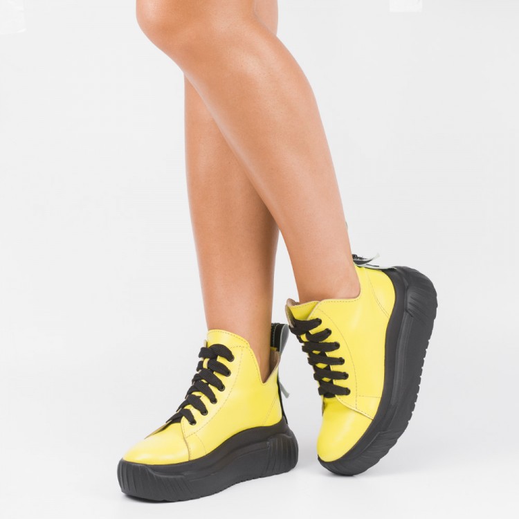 

Кеды Winner Boots желтые 024-04 37