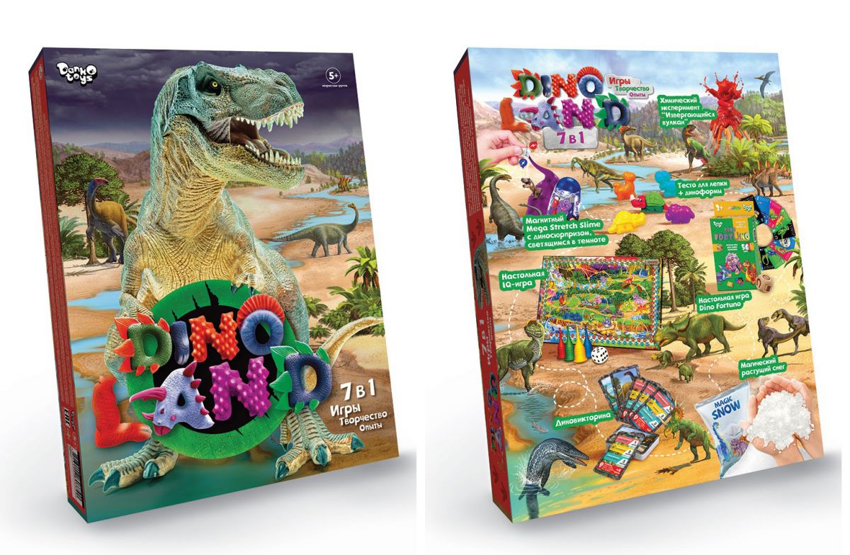 

Игровой набор Dino Land рус Dankotoys (DL-01-01) (145131)