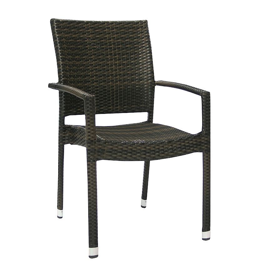 

Вуличний стілець Garden4You Wicker Dark Brown (1336)