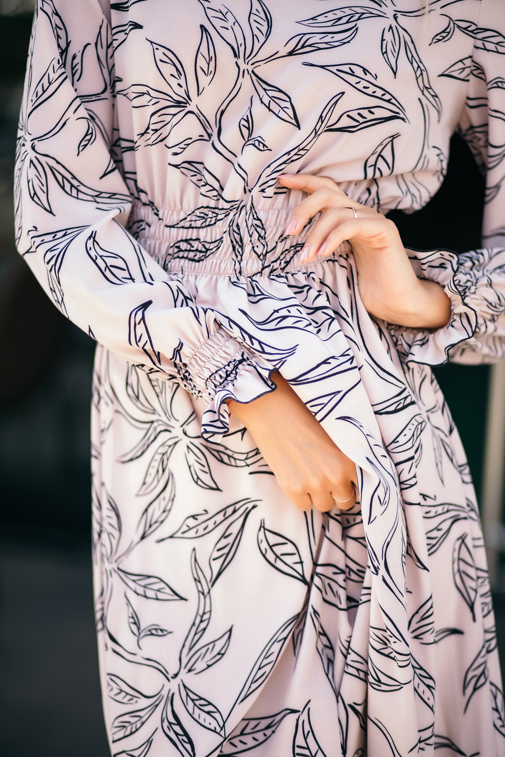 

Платье Wear me на резинке с воланом XL Пудра 2w/19/44F