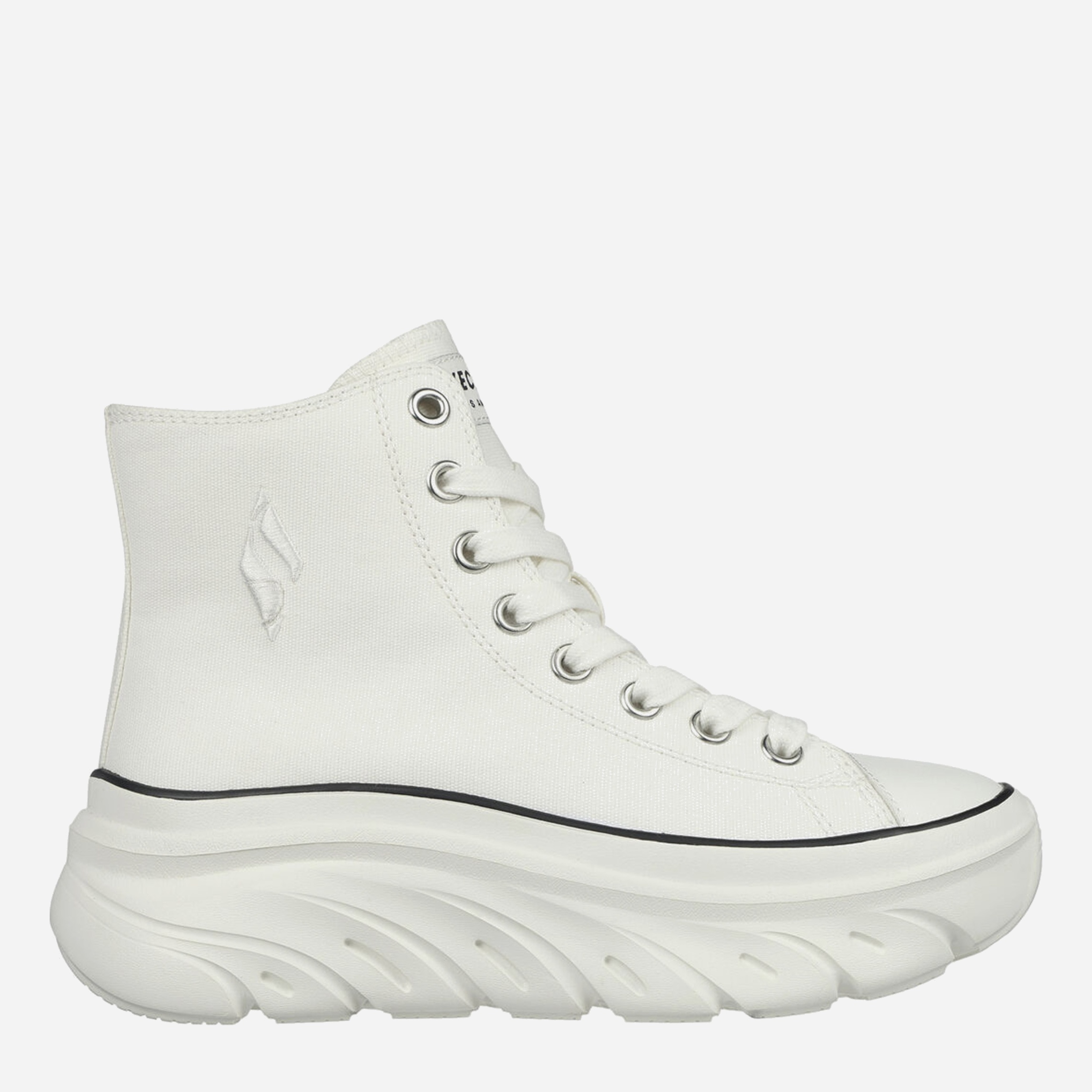 Женские кеды высокие Skechers 177430 WHT 39 (9US) 26 см Белые ...