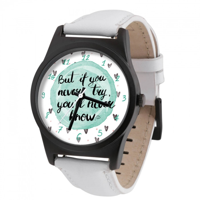

Часы Ziz Never try never know с дополнительным ремешком SKL22-156337