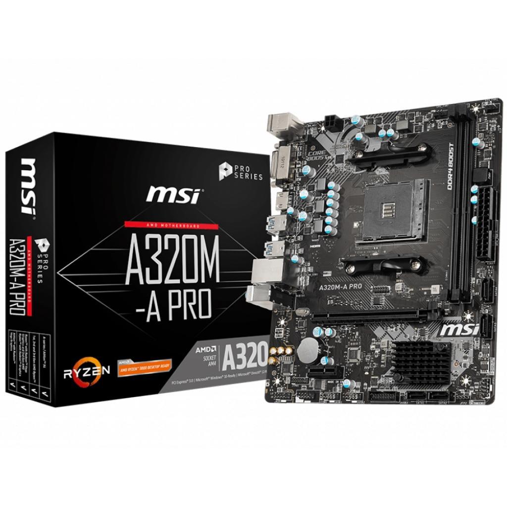 

Материнская плата MSI A320M-A PRO