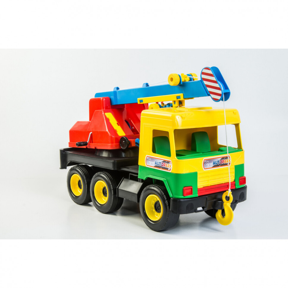 Игрушечный автокран "Middle truck" 39226 с выдвижной стрелой – низкие ...