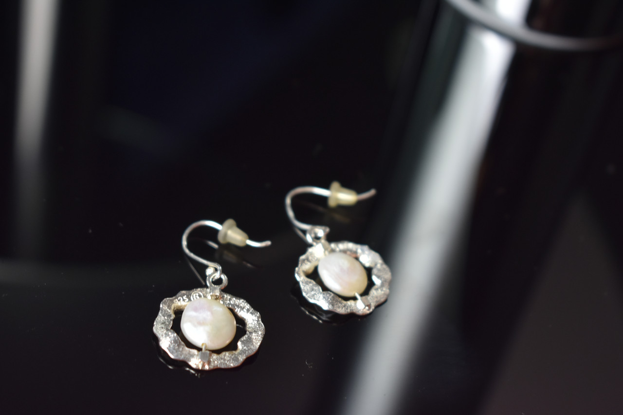 

Серьги Из Серебра С Жемчугом Ракушка Sky Jewelry 1415