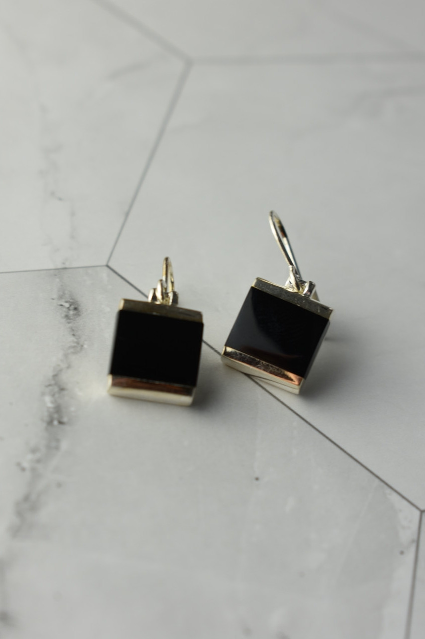 

Серебряные Серьги С Нефритом Тайна Sky Jewelry 54231