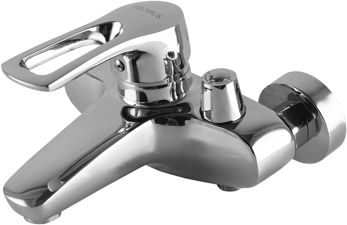 

Смеситель для ванны GLOBUS LUX Seva GLSV-0102N с душевым гарнитуром