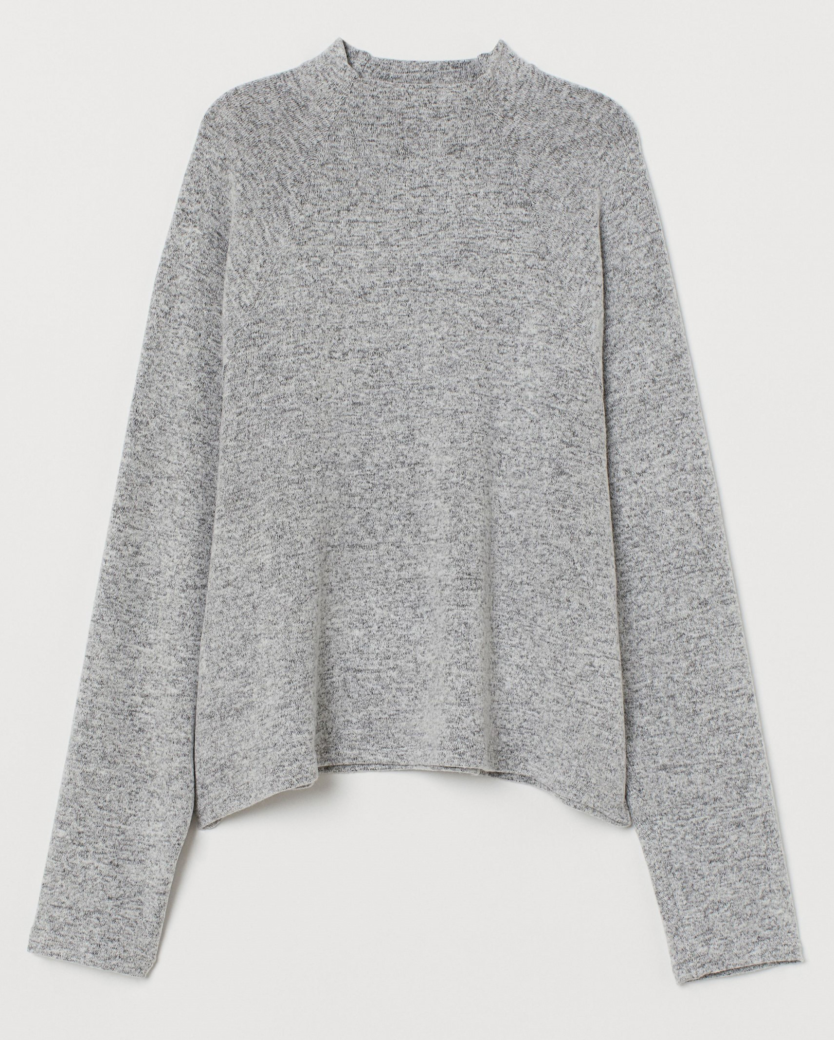 

Джемпер H&M 7973940 S Светло-серый меланж