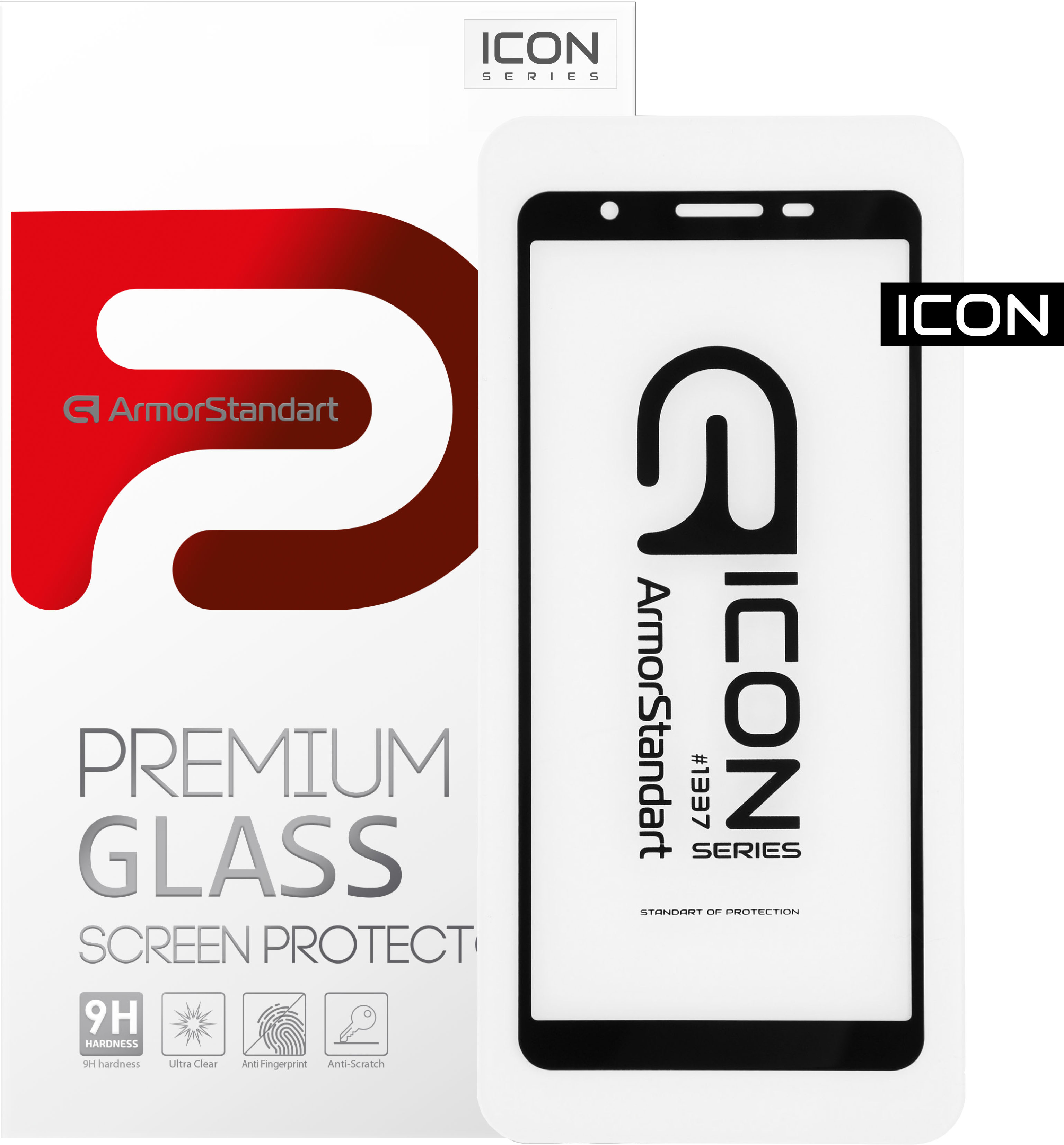 

Защитное стекло ArmorStandart Icon для Samsung A01 Core 1 (A013) Black