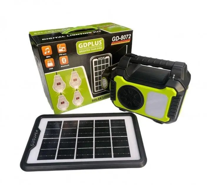 Портативная солнечная станция GDPlus GD-8072 10000 mAh – фото, отзывы ...