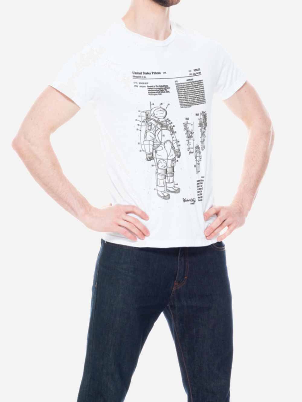 Футболка Trace of Space Suit patent TOSW10013 M Біла від Rozetka на платформі USKIDKA Акція на Футболка Trace of Space Suit patent TOSW10013 M Біла від Rozetka