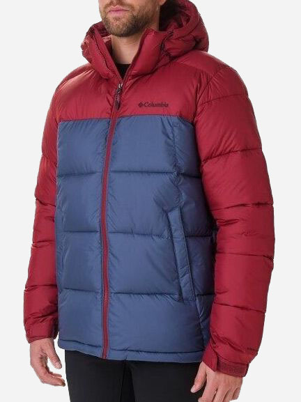 

Куртка Columbia Pike Lake Hooded Jacket O0020479 XL Сине-бордовая