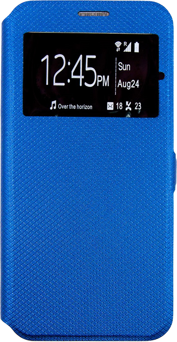 

Чехол-книжка Dengos Flipp-Book Call ID для Vivo X50 Blue (DG-SL-BK-271)