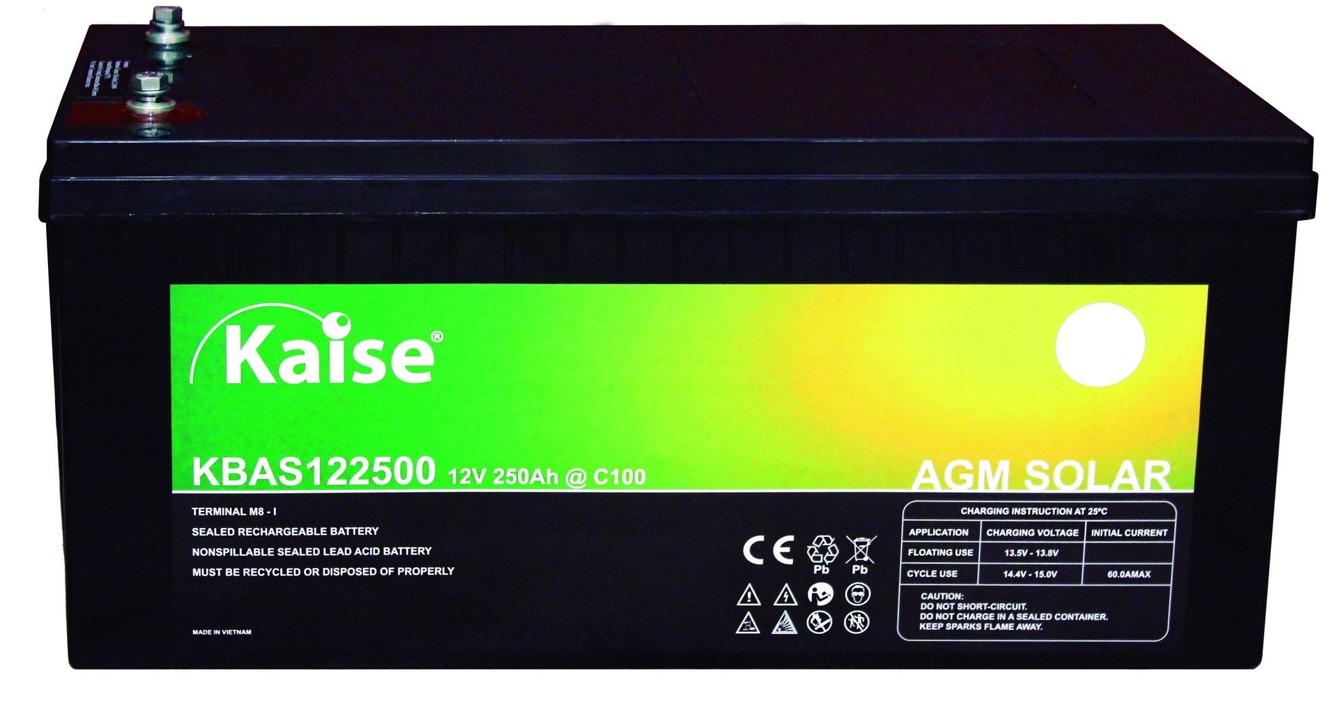Аккумулятор AGM Kaise 250Ah 12V (ДБЖ) – фото, отзывы, характеристики в ...