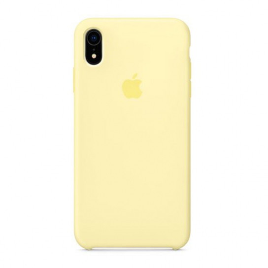 

Чехол Epik Silicone case (AAA) для Apple iPhone X (5.8")/XS (5.8") Желтый/Mellow Yellow