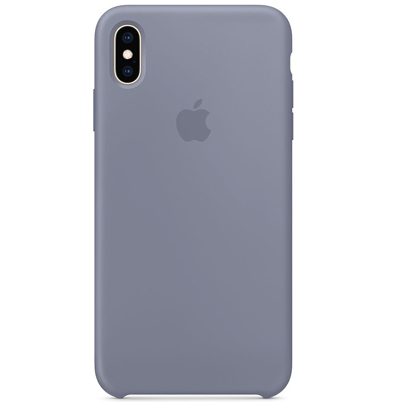 

Чехол Epik Silicone case (AAA) для Apple iPhone X (5.8")/XS (5.8") Серый/Lavender Gray