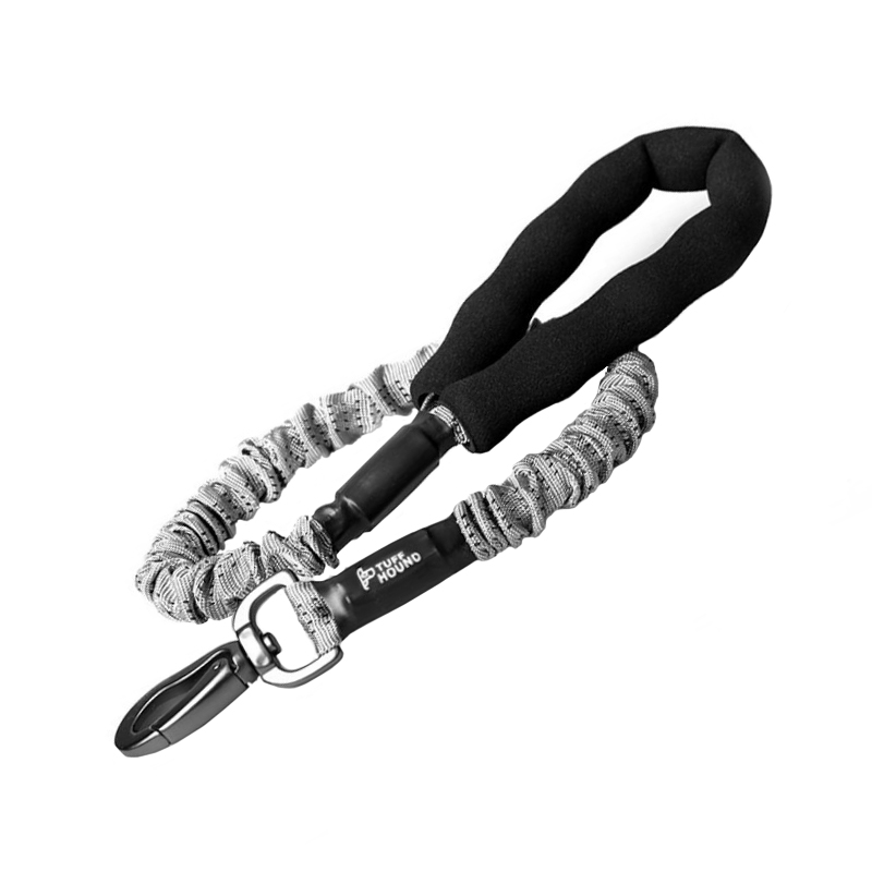 

Поводок для собак TUFF HOUND 1615 Gray (75-105cm) эластичный