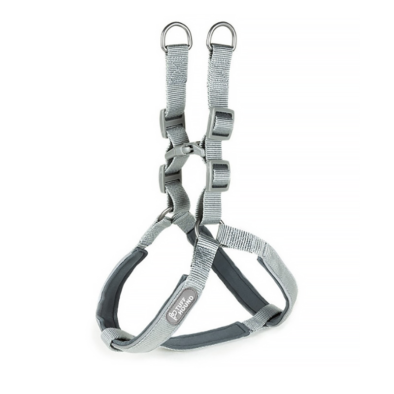 

Шлея для собак TUFF HOUND 1606 Gray M нейлоновая