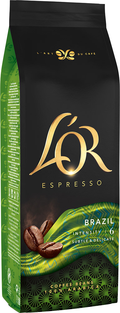 Купить Кофе в зернах L'OR Espresso Brazil 100% Арабика 1 кг ...