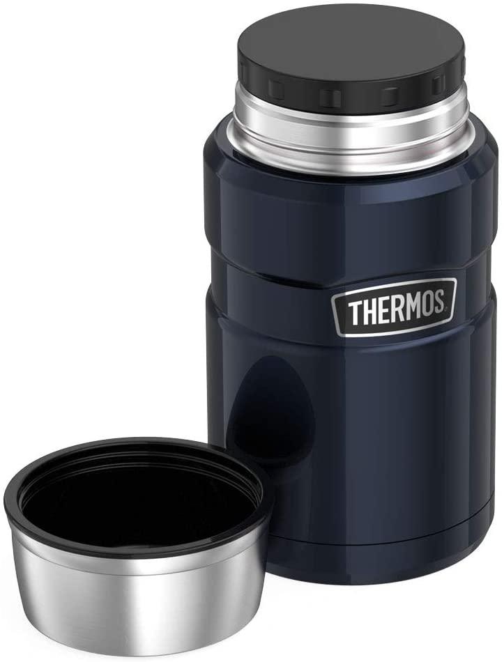 

Термос для еды с ложкой Thermos Stainless King 0.71л Midnight Blue
