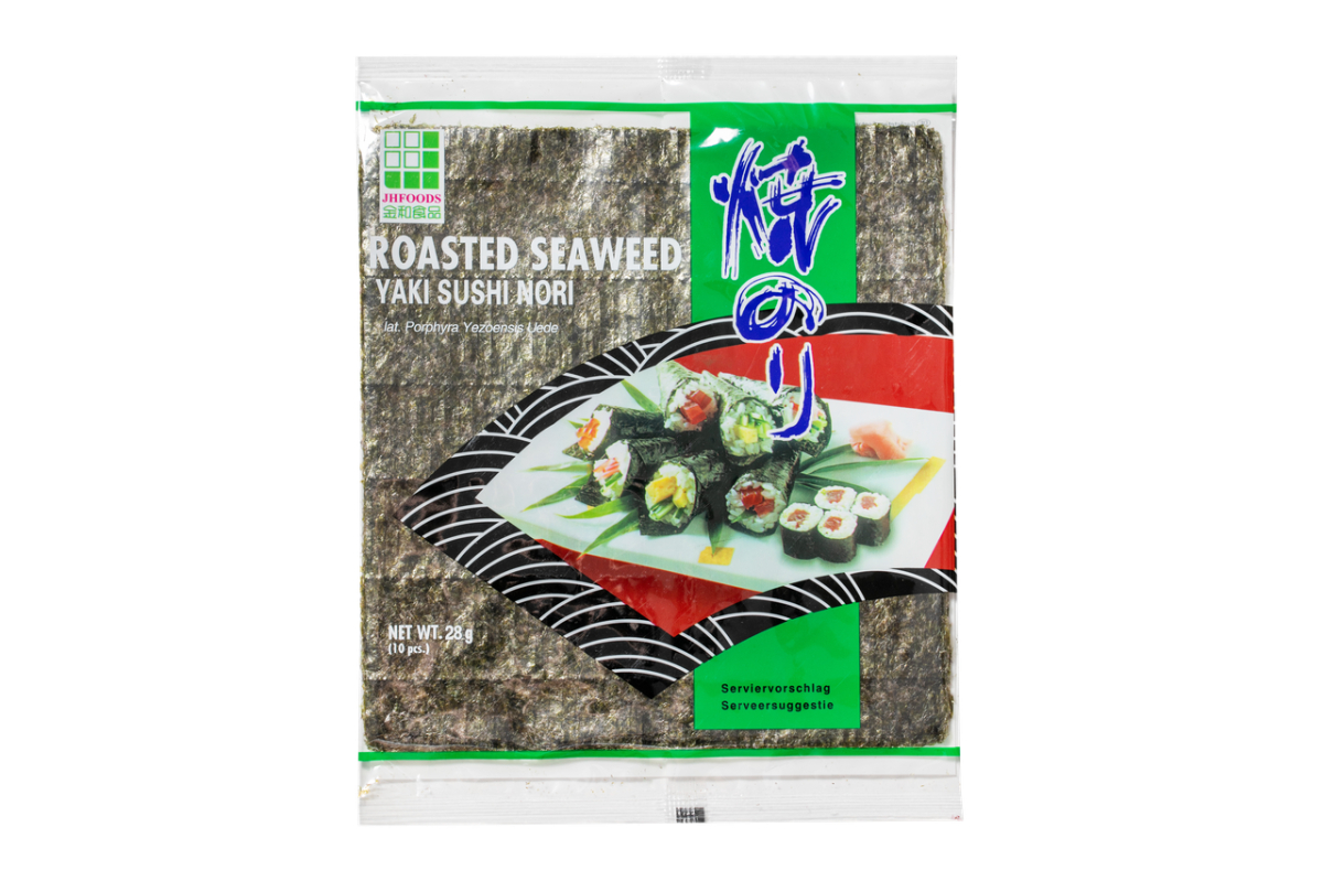 Водоросли сушеные нори GREEN JHFOODS 28 г – низкие цены, кредит, оплата ...
