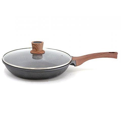 

Сковорода традиційна з кришкою Vissner 24см VSNR-7700-24