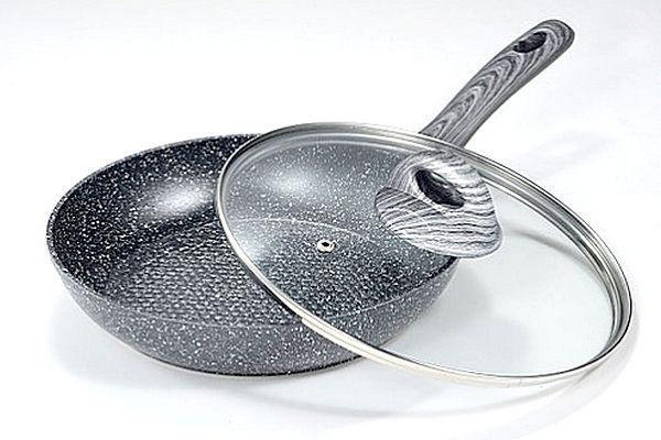 

Сковорода традиційна з кришкою Vissner 24см VSNR-7552-24