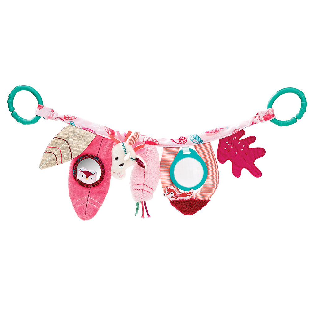 

Игрушка на коляску Lilliputiens единорог Луиза красная