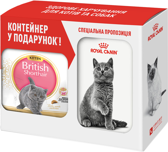Набір повнораціонний сухий корм для кошенят Royal Canin FBN Kitten ...