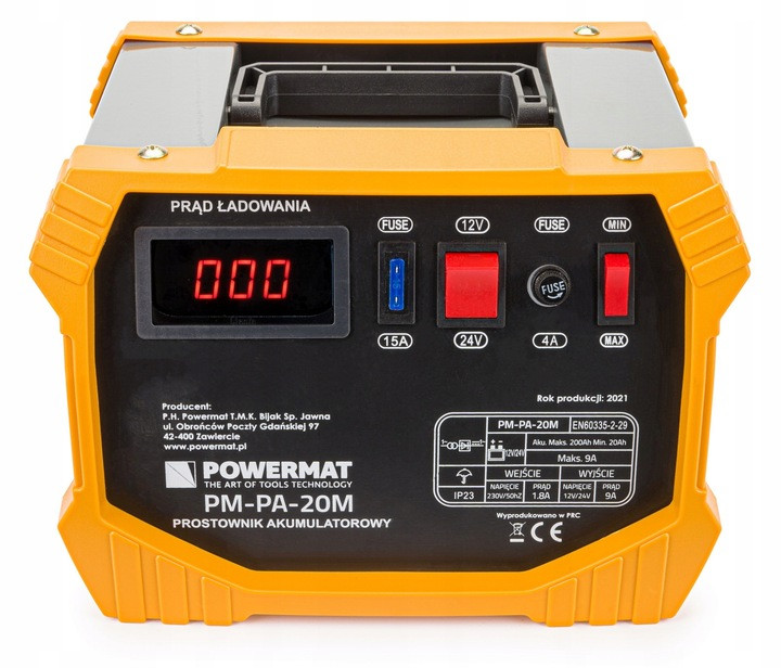 R̲O̲Z̲E̲T̲K̲A̲ | Зарядное устройство трансформаторное POWERMAT 18A 12V ...