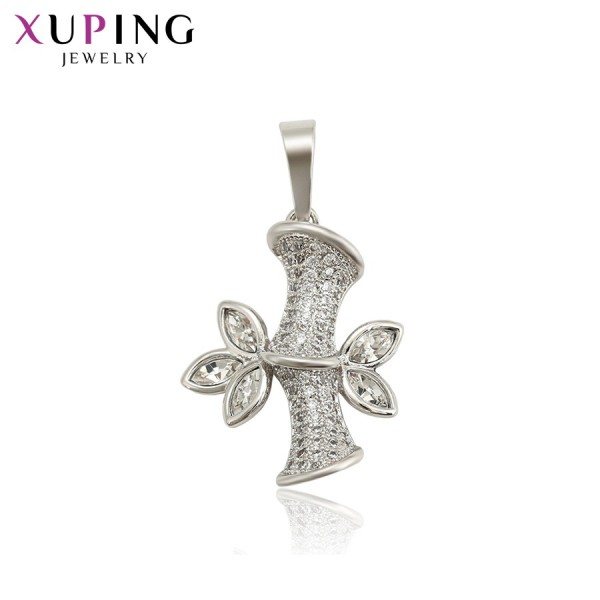 

Подвеска Xuping с белыми кристаллами Swarovski родиум 10006527