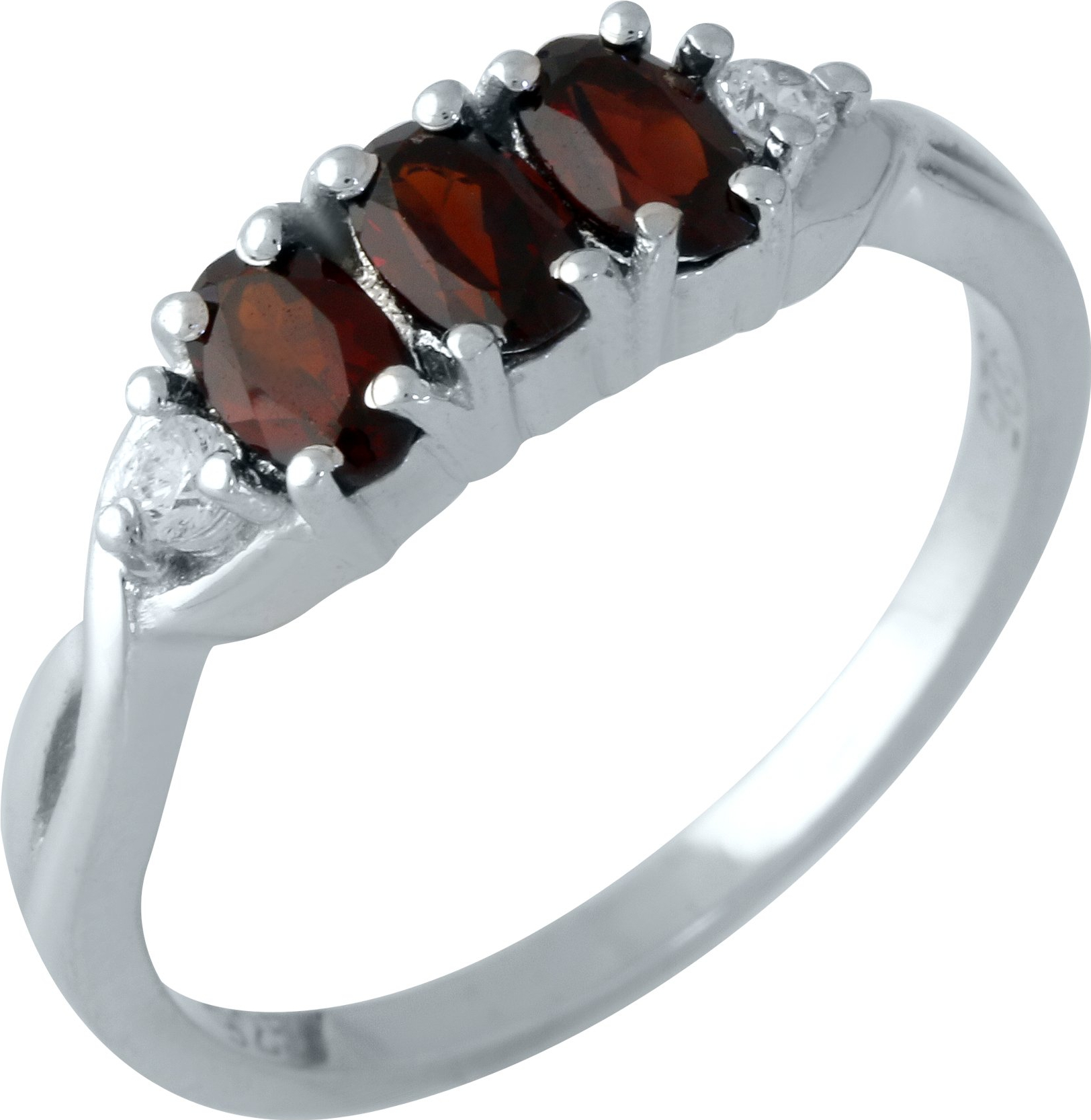 

Серебряное кольцо SilverBreeze с натуральным гранатом 1957974 17 размер, 17 размер